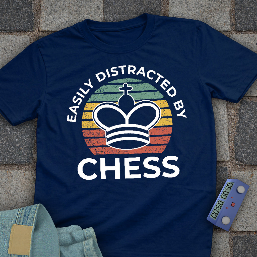 Easily Distracted By Chess T-Shirt