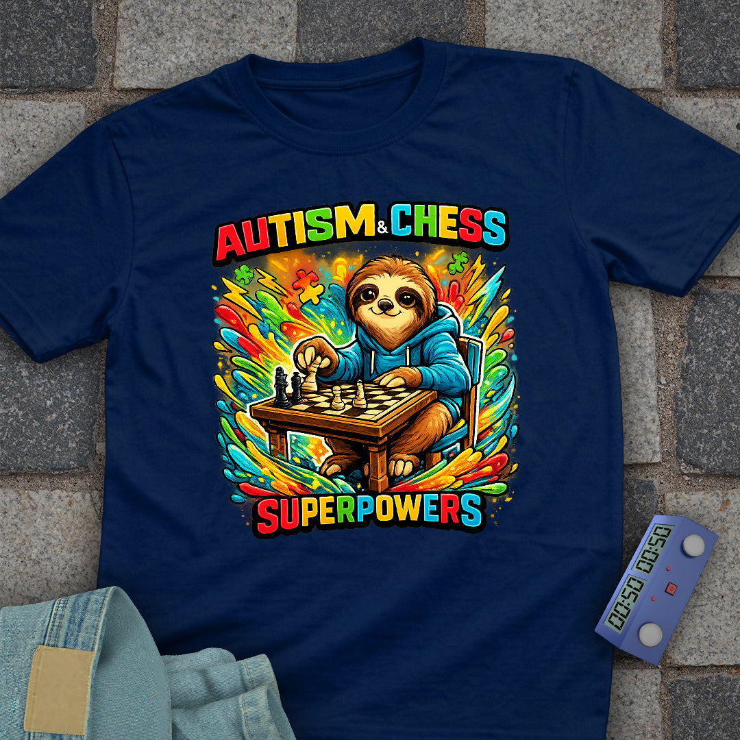 Autism Superpowers Chess T-Shirt