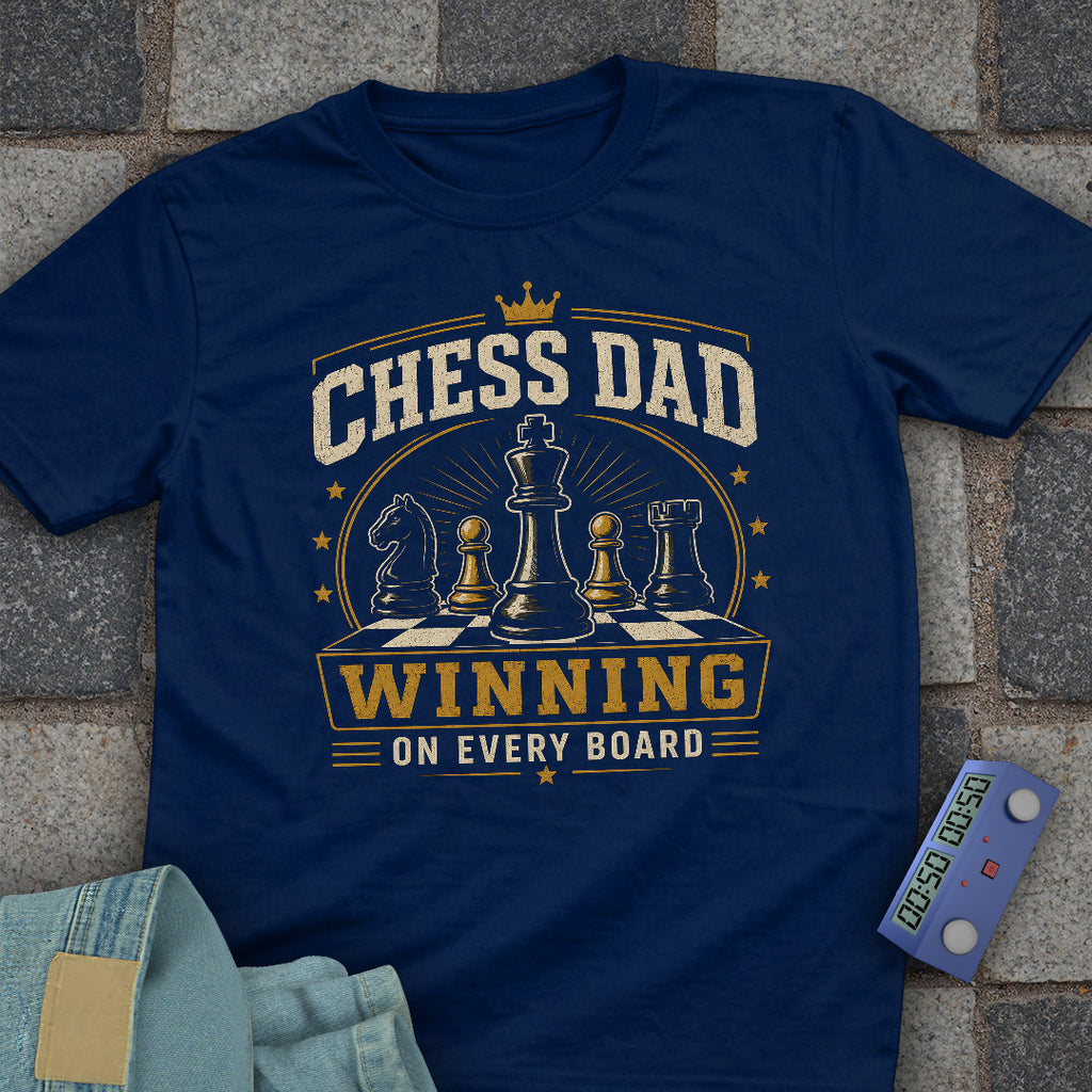 Winning Chess Dad T-Shirt