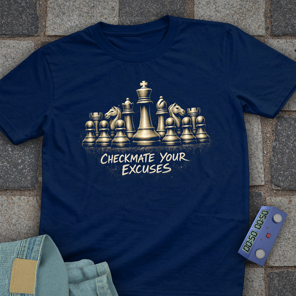 Checkmate Excuses Chess T-Shirt
