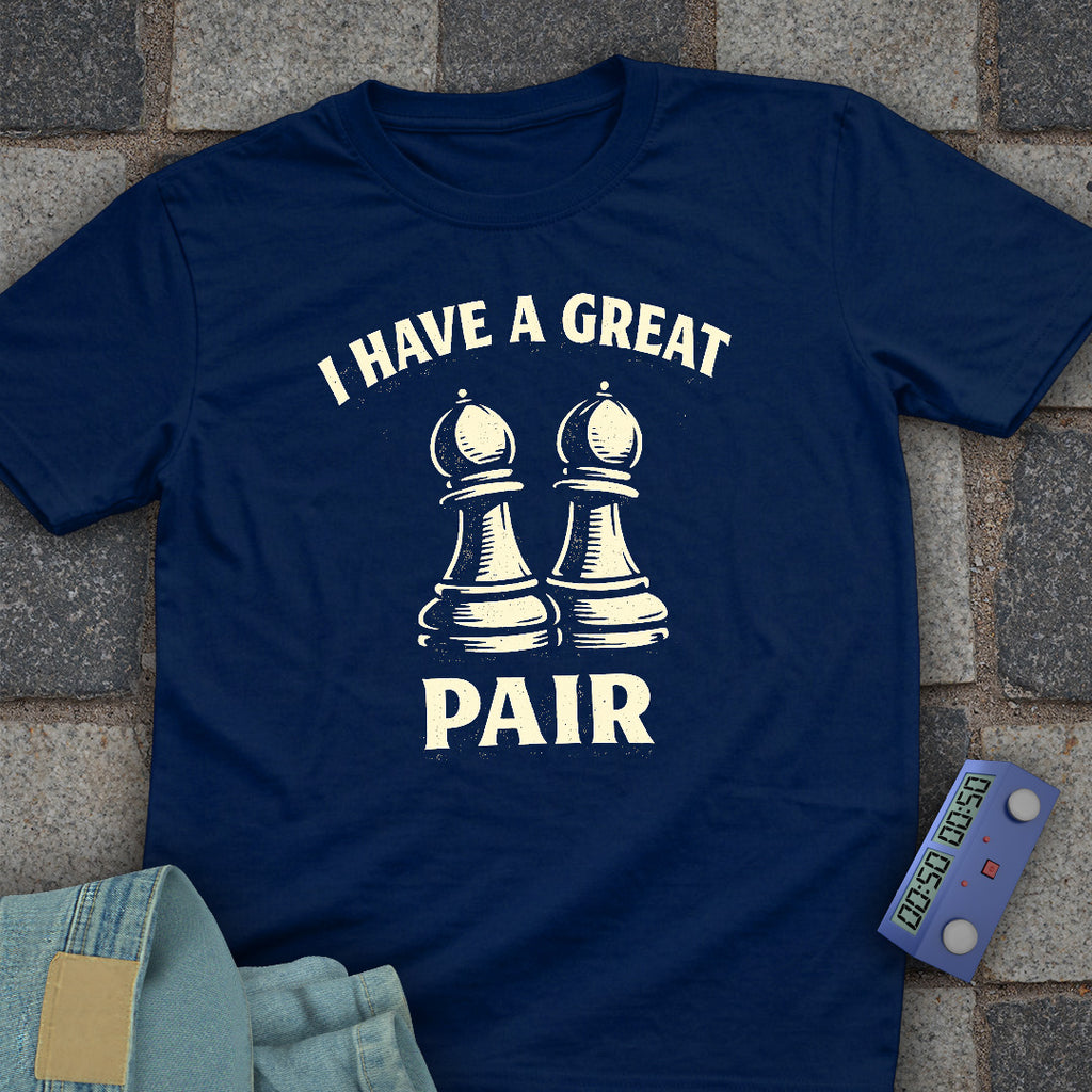 Bishop Pair Chess T-Shirt