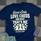 Girl's Chess Beer T-Shirt