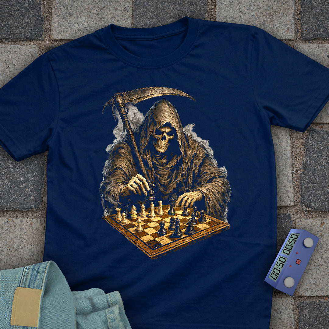Grim Reaper Chess T-Shirt