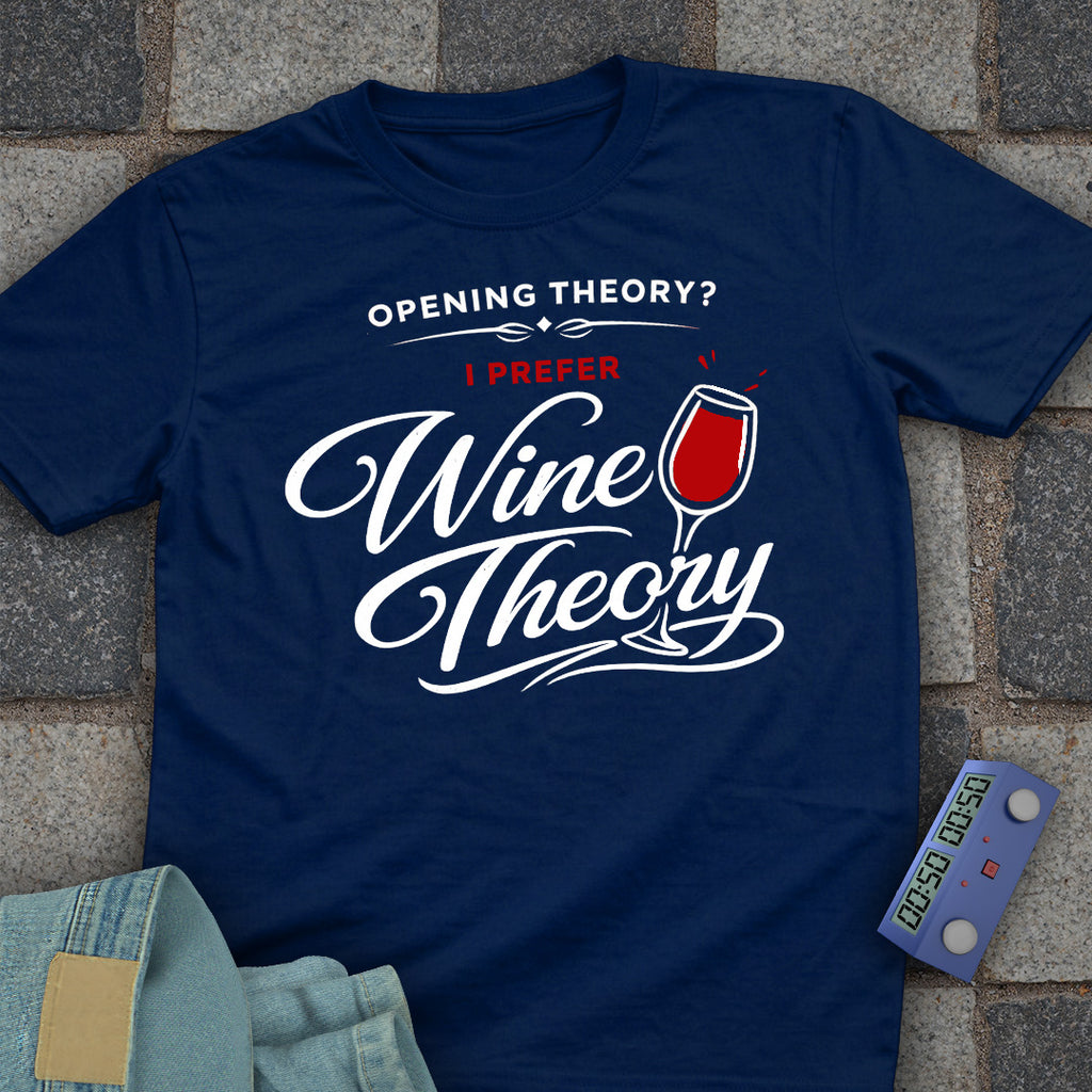 Wine Theory Chess T-Shirt