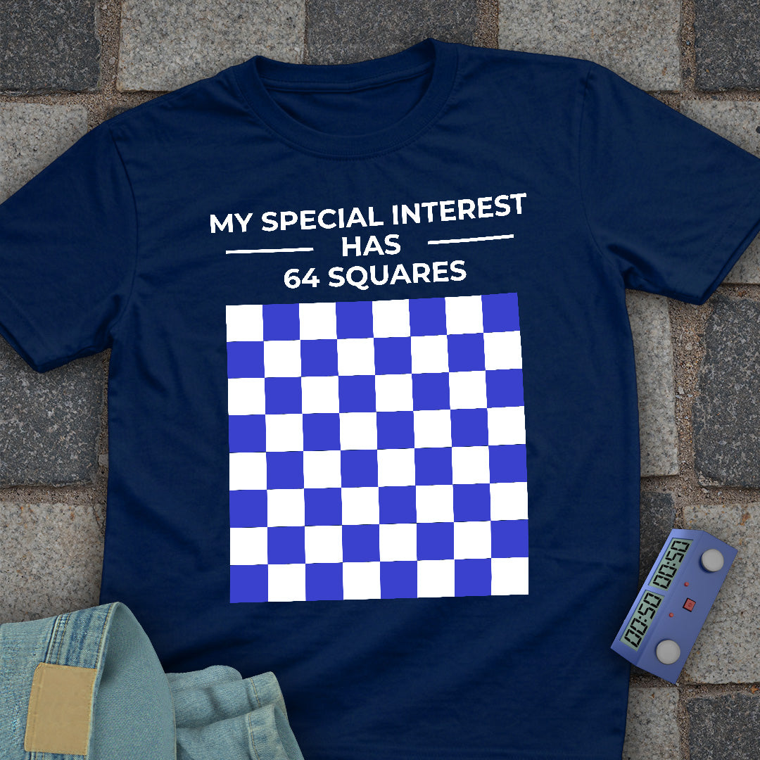 64 Squares Chess T-Shirt