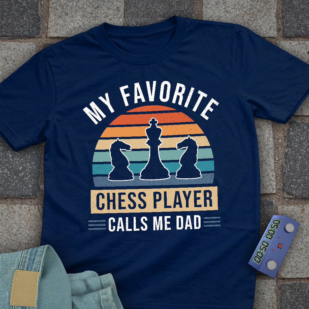 Dad Chess Player T-Shirt