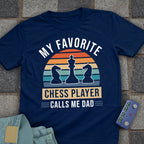 Dad Chess Player T-Shirt