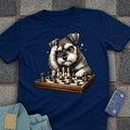 Schnauzer Dog Chess T-Shirt
