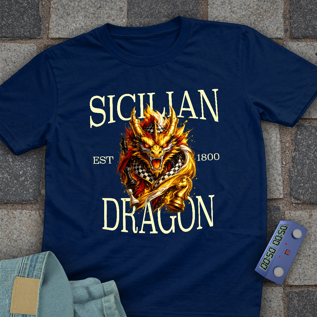 Sicilian Dragon Chess T-Shirt