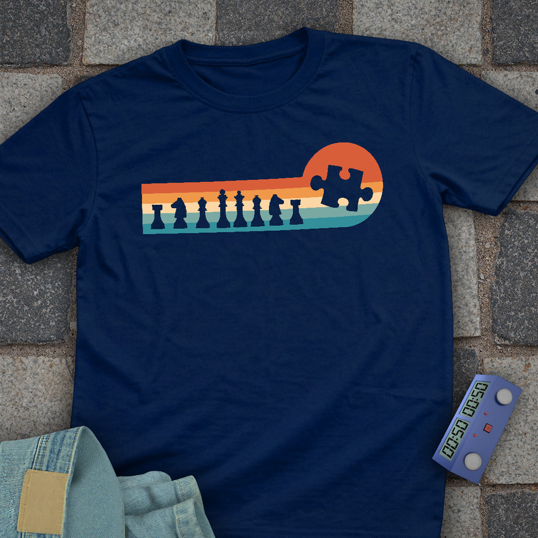Strip Autism Chess T-Shirt