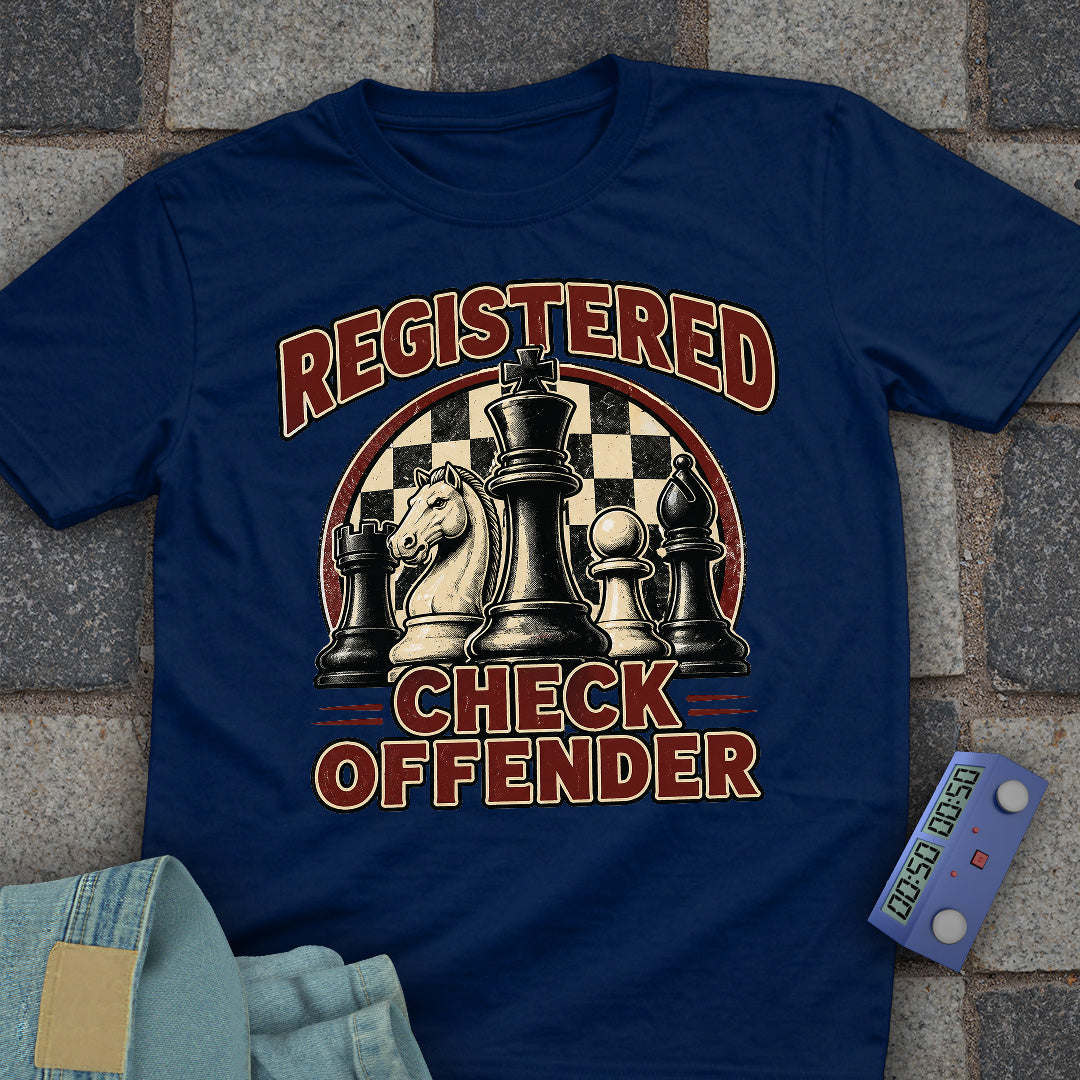 Registered Check offender T-Shirt