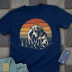 Retro Beagle Chess T-Shirt