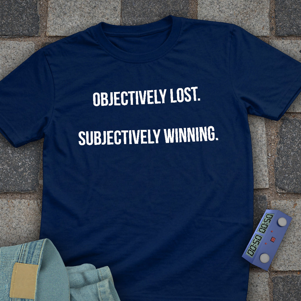 Subjectively Winning Chess T-Shirt