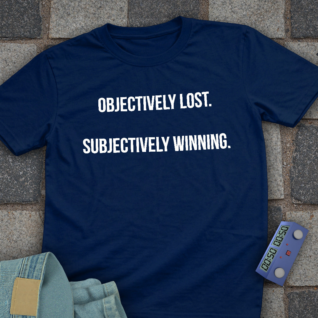 Subjectively Winning Chess T-Shirt