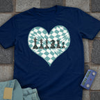 Checkered Heart Chess T-Shirt