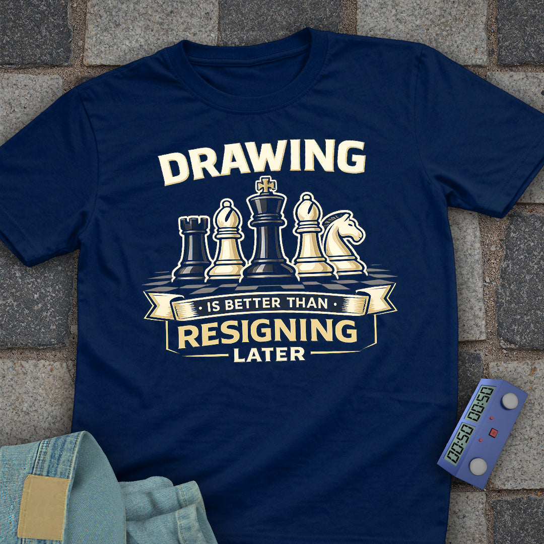 Draw is Better than Resign T-Shirt