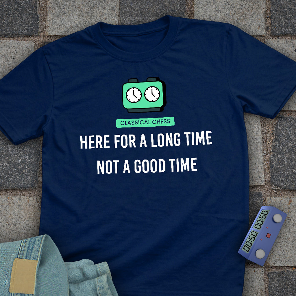 Long Time Chess T-Shirt