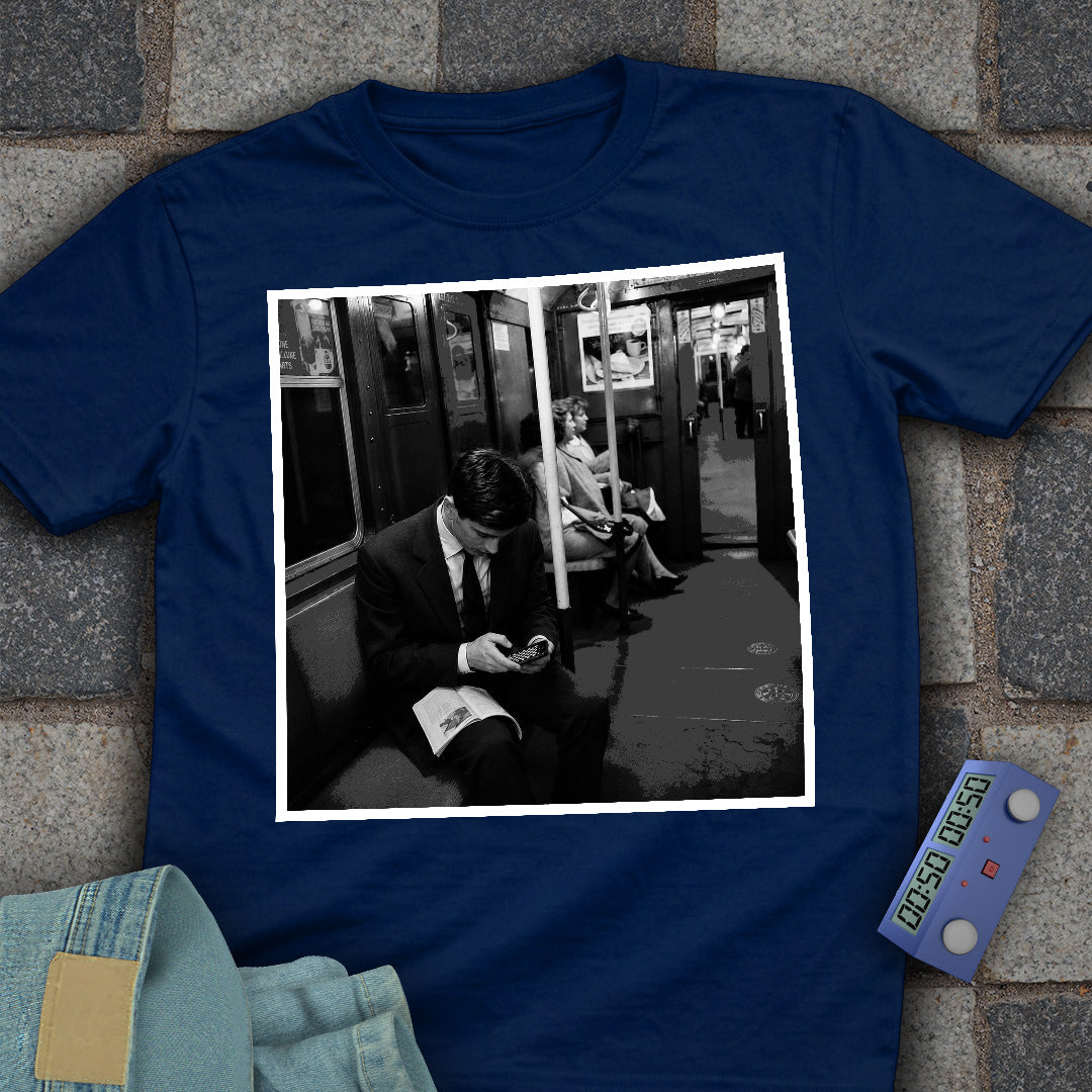 Fischer Smart Phone Subway T-Shirt