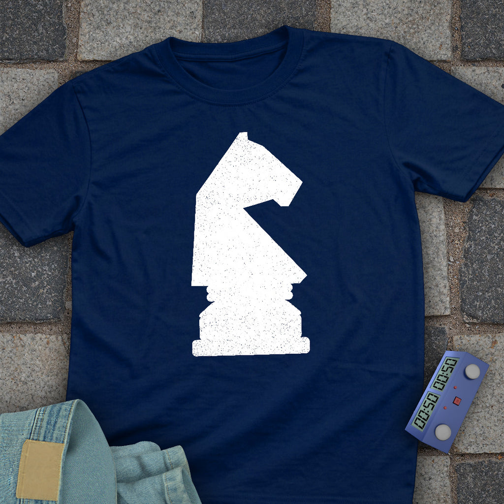 Knight Distressed Chess T-Shirt