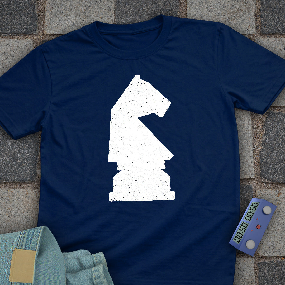 Knight Distressed Chess T-Shirt