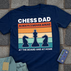 Chess Board Home Retro T-Shirt