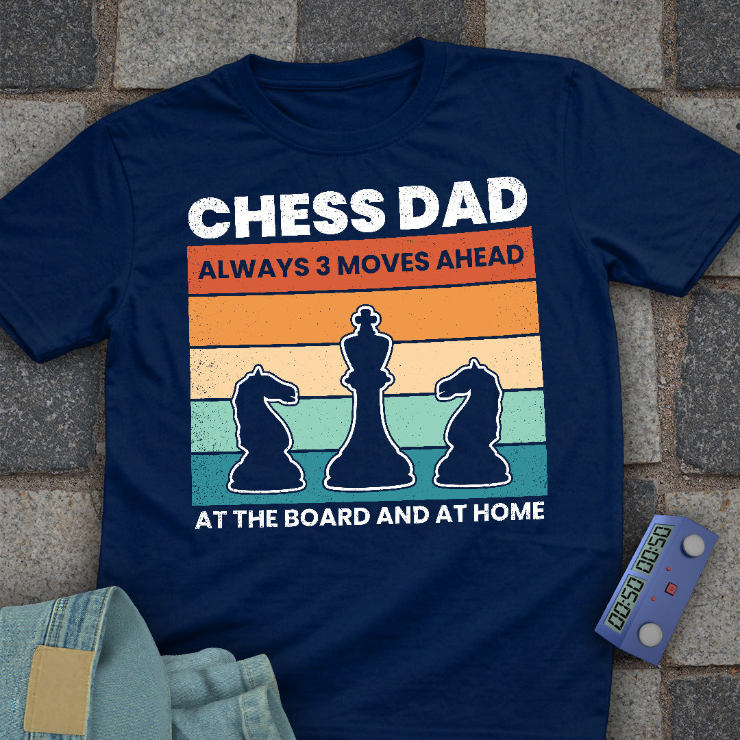 Chess Board Home Retro T-Shirt