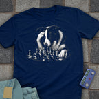 Border Collie Chess T-Shirt