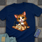 Cat playing Chess T-Shirt