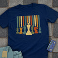 Retro Stripes Chess T-Shirt