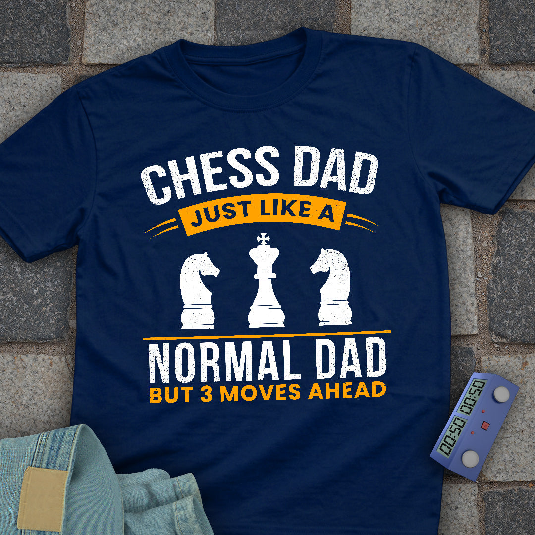 3 Moves Chess Dad T-Shirt
