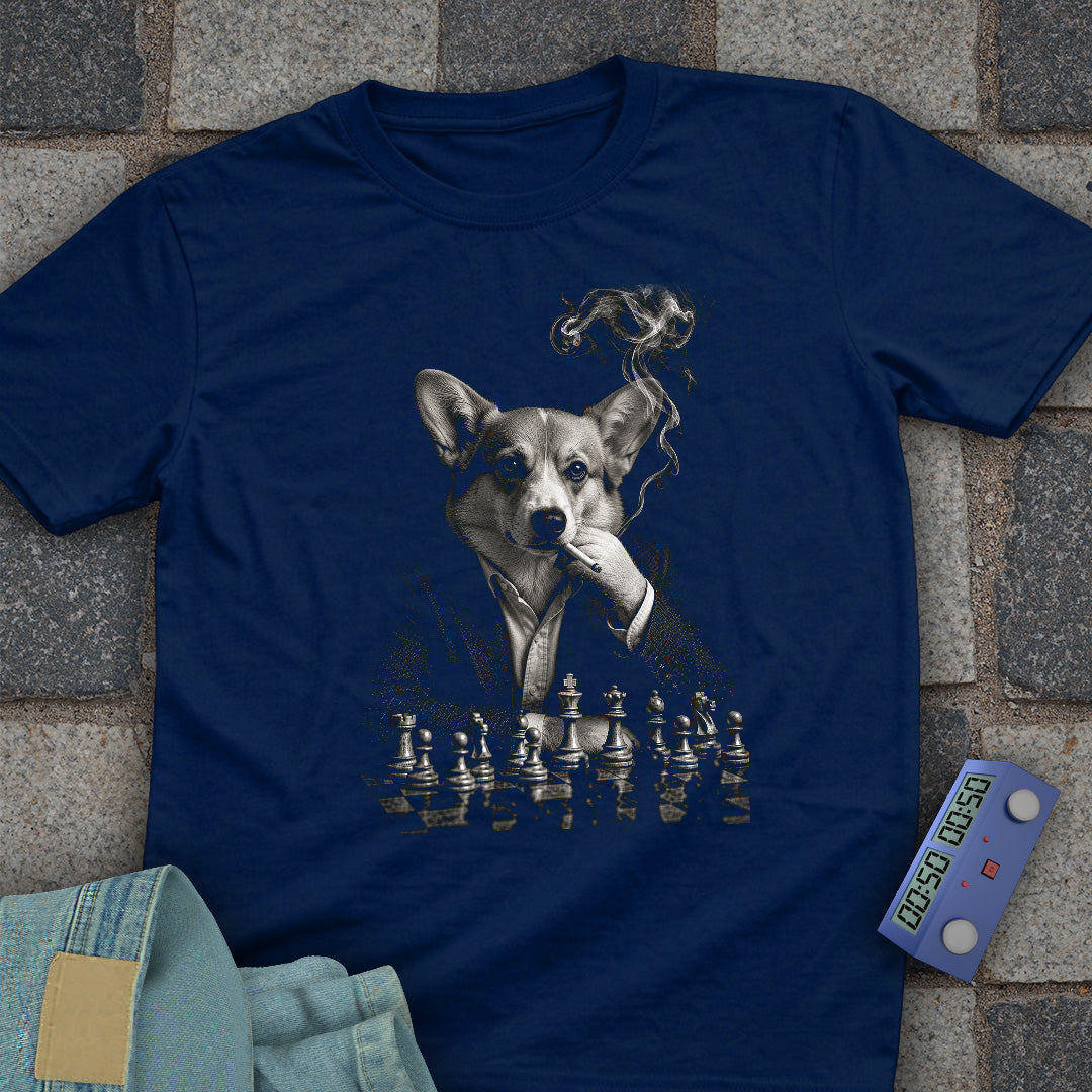 Corgi Dog Smoking T-Shirt