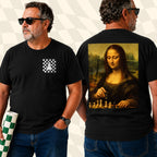 Mona Lisa Chess Pocket T-Shirt