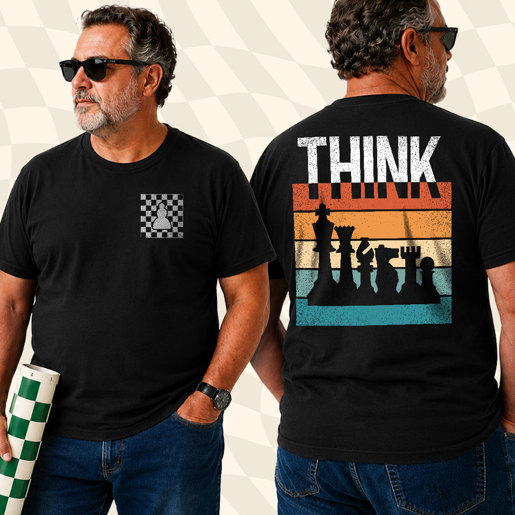 Think Chess Pocket T-Shirt