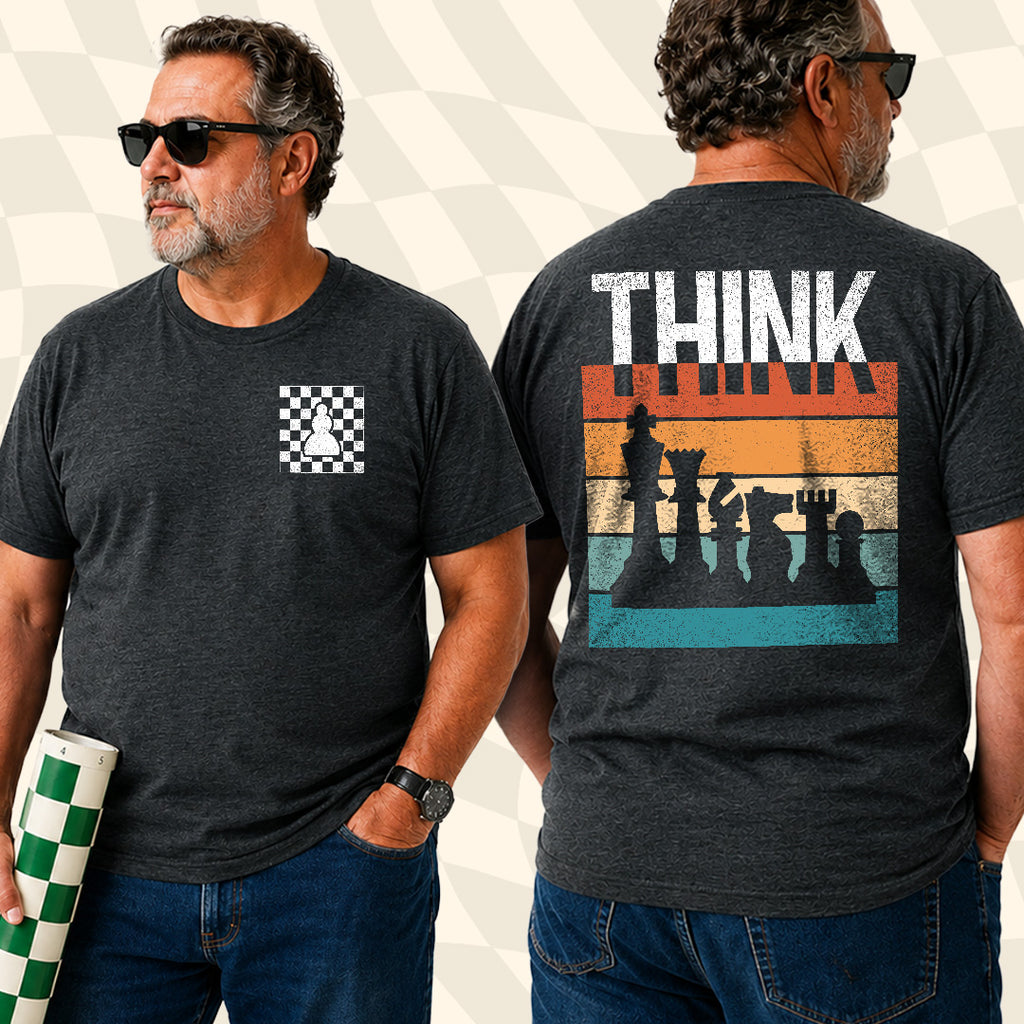 Think Chess Pocket T-Shirt