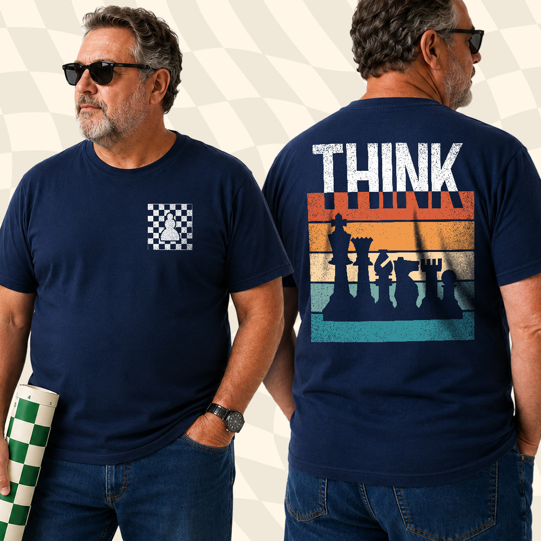 Think Chess Pocket T-Shirt