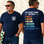 Scary Chess Kids Pocket T-Shirt
