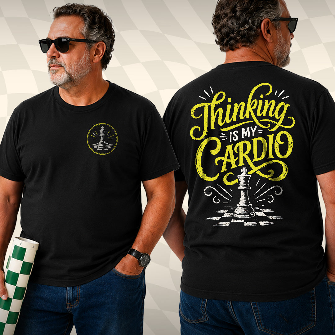 Thinking is my Cardio Pocket T-Shirt