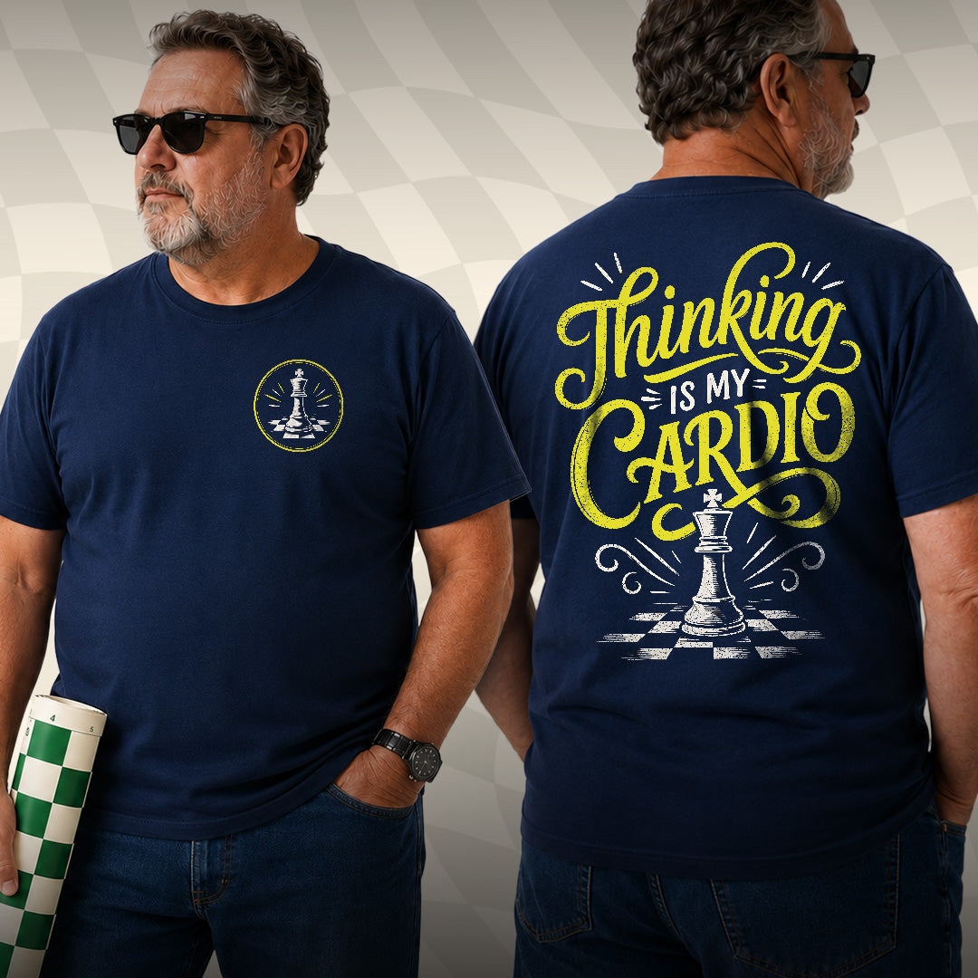 Thinking is my Cardio Pocket T-Shirt