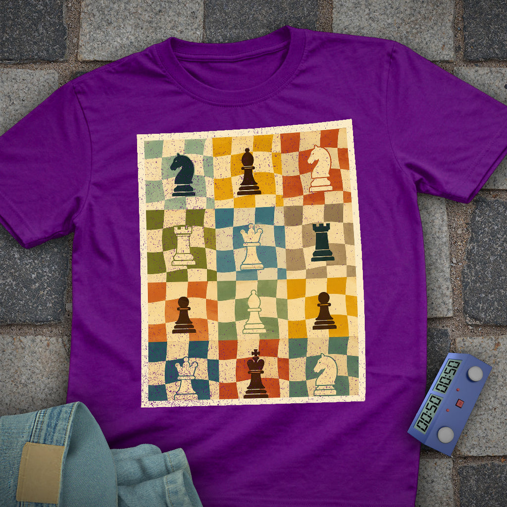 Retro Geometric Art T-Shirt
