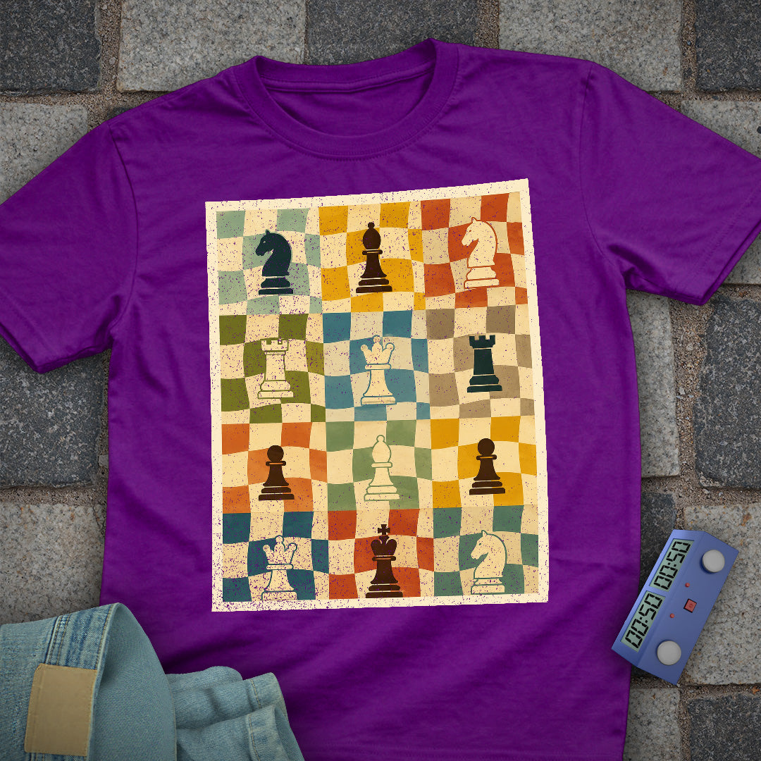 Retro Geometric Art T-Shirt