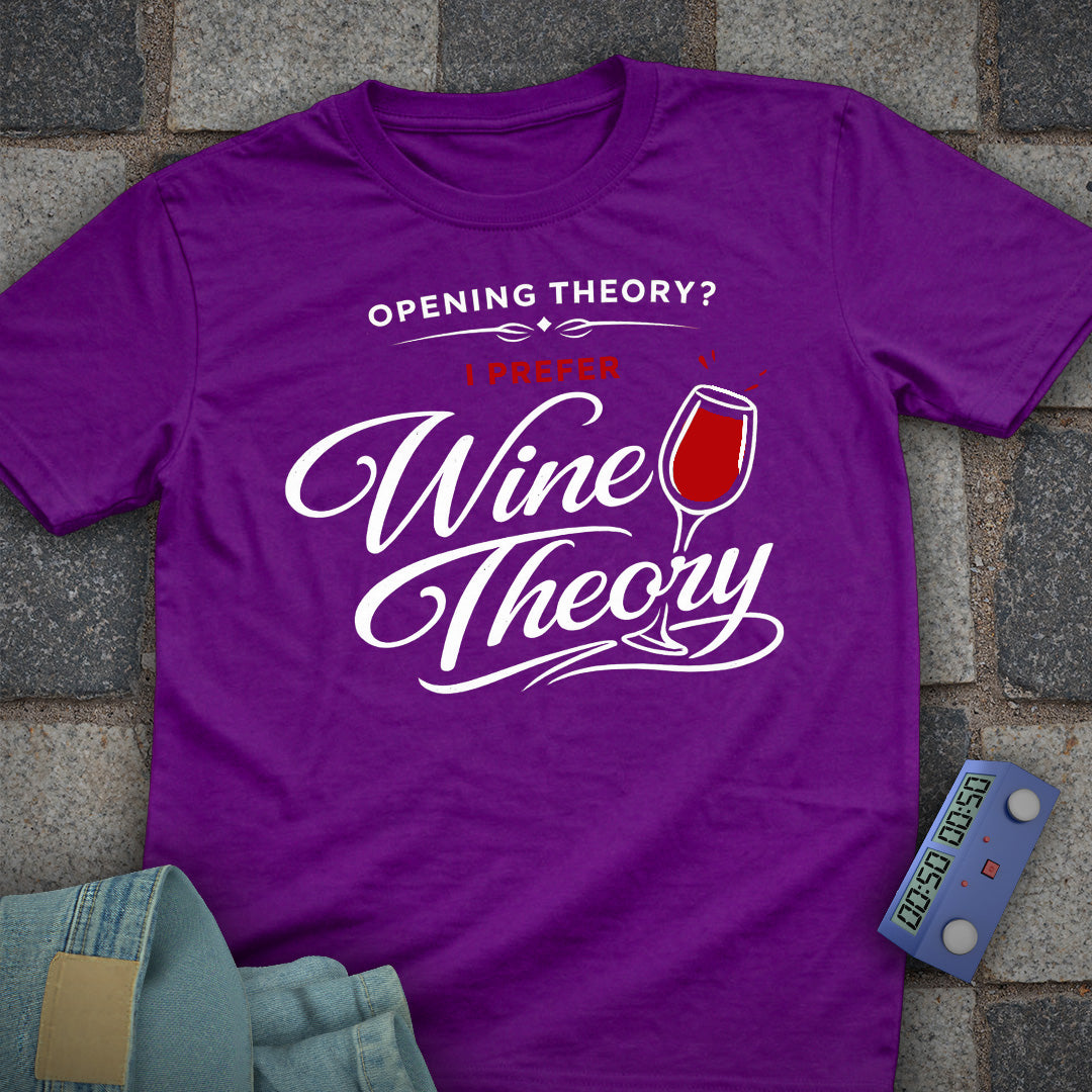 Wine Theory Chess T-Shirt