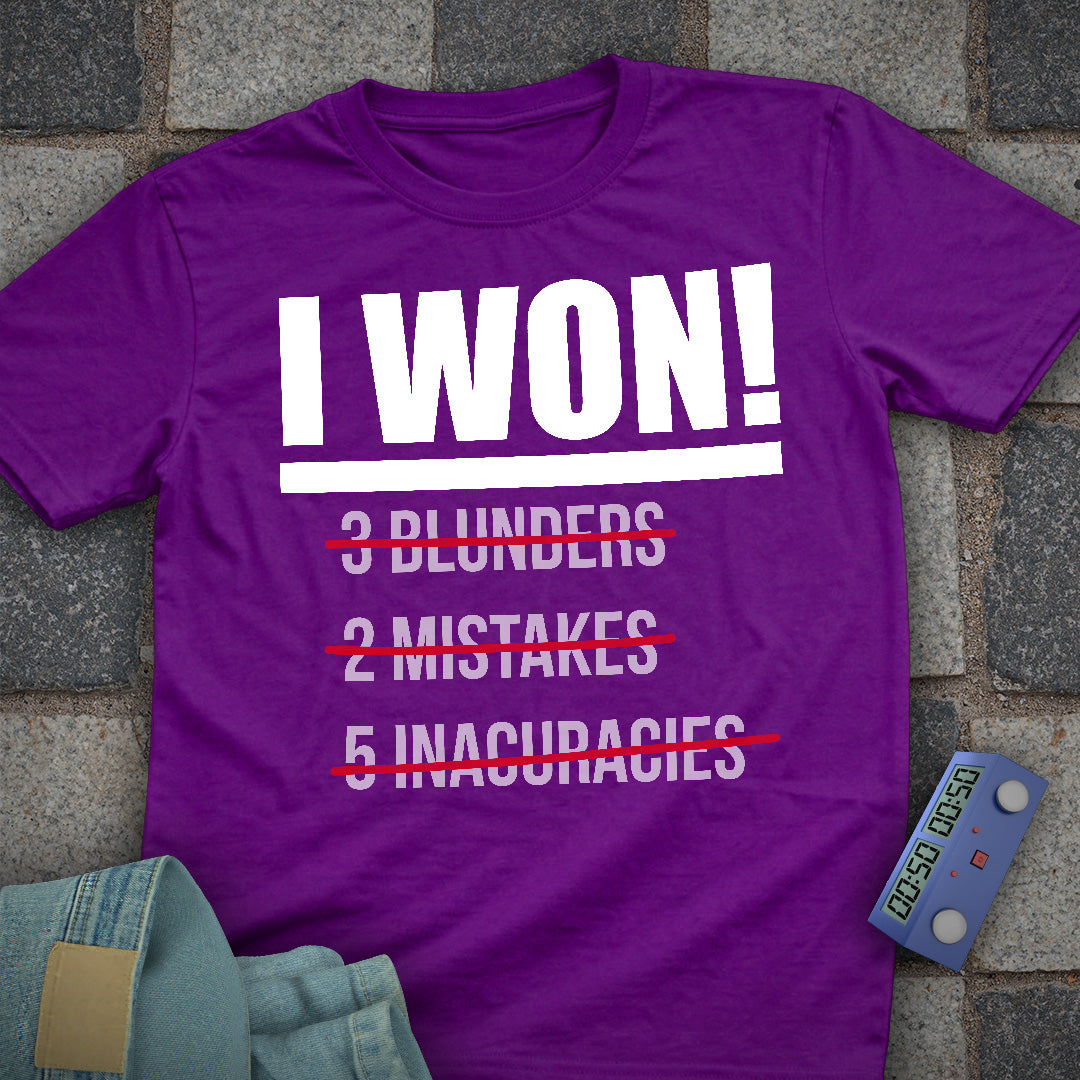 I Won! Chess T-Shirt