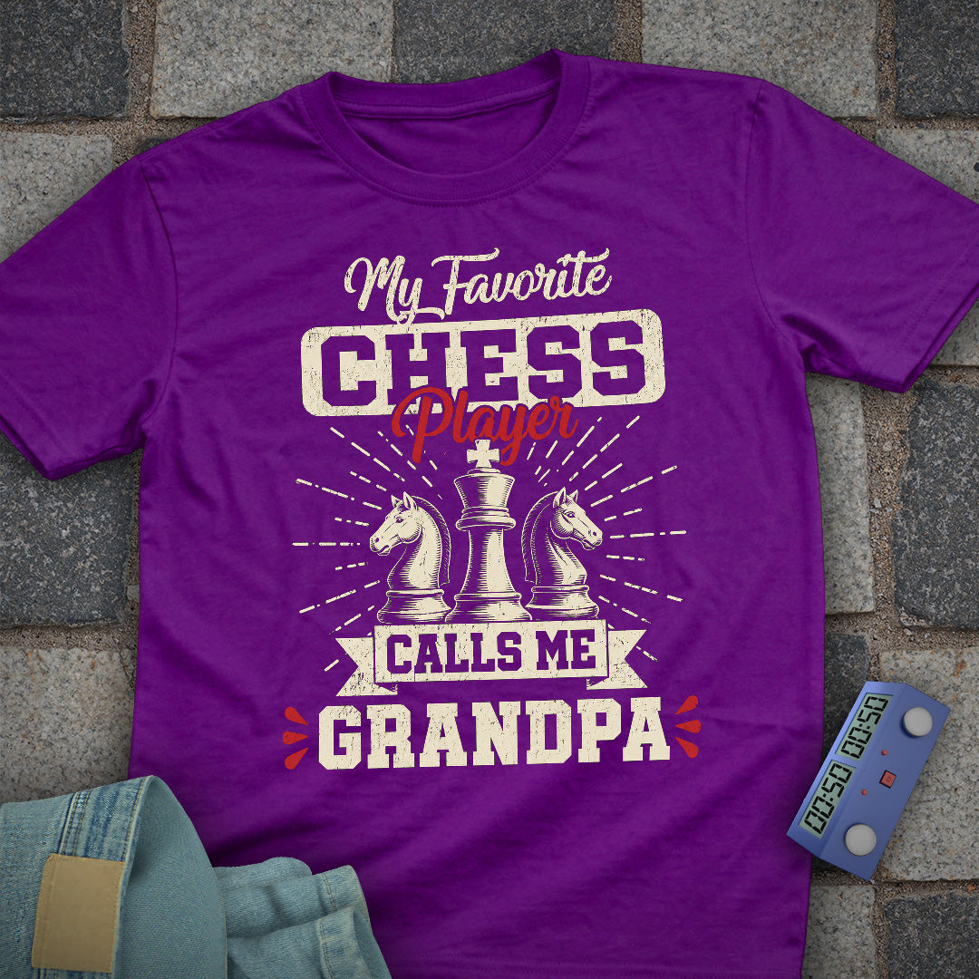 Favorite Chess Grandpa T-Shirt
