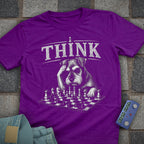 Schnauzer Think Chess T-Shirt
