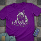 French Bulldog Chess T-Shirt