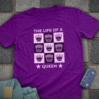 Queen Life Chess T-Shirt