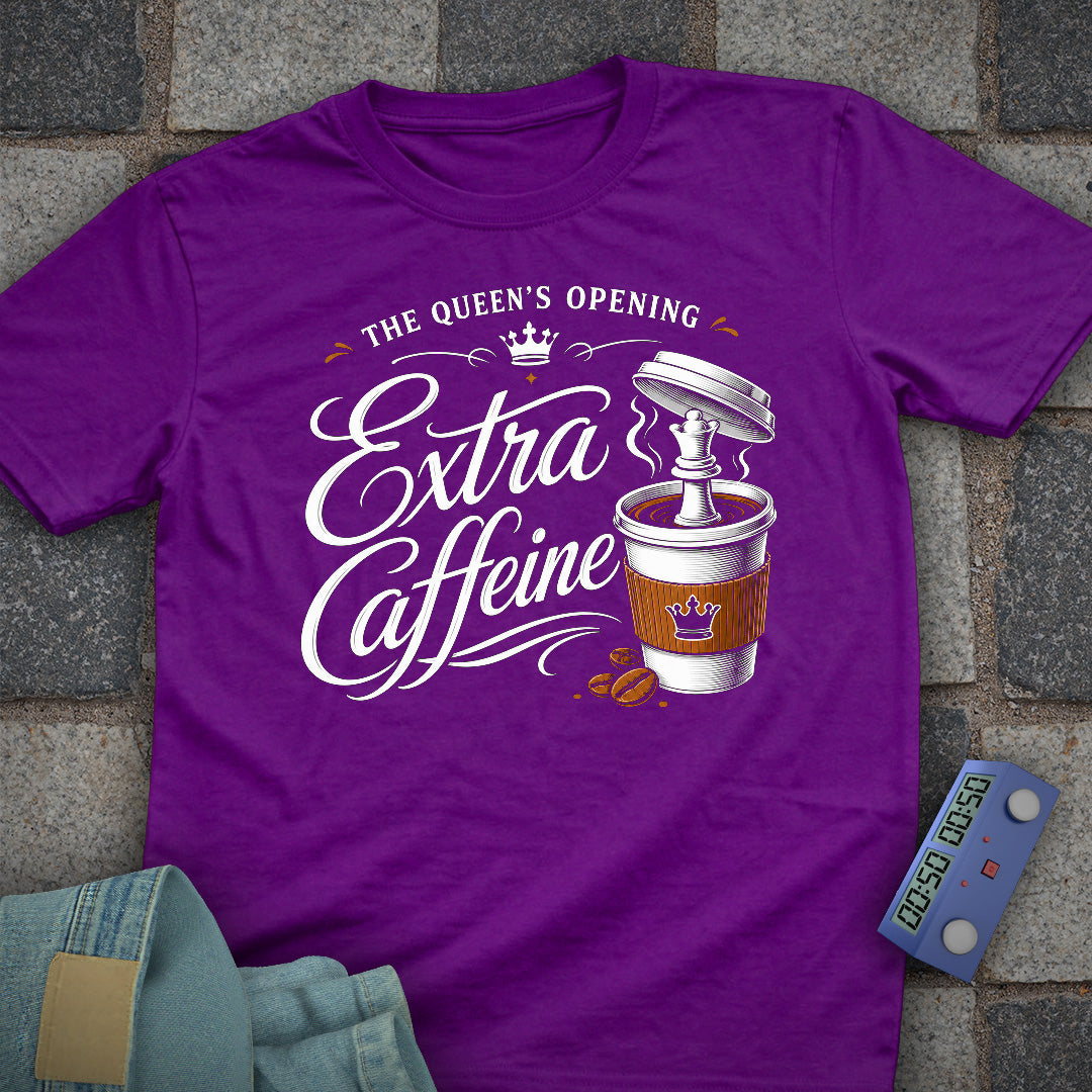 Coffee Opening Chess Mom T-Shirt