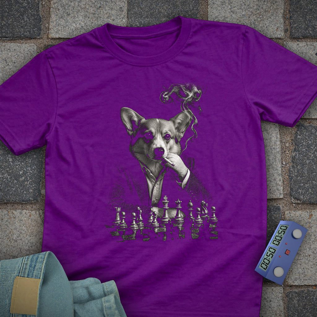 Corgi Dog Smoking T-Shirt