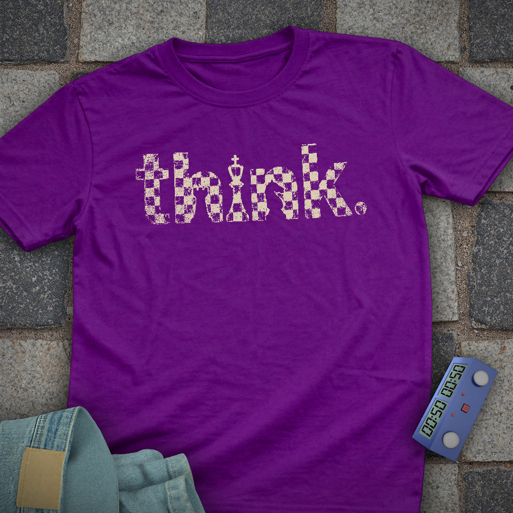 Checkered Think T-Shirt