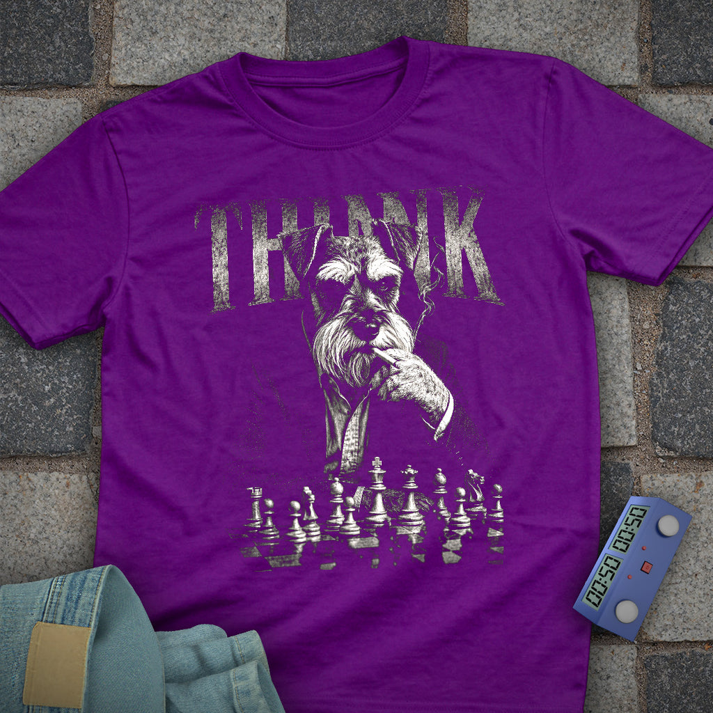 Schnauzer Smoke Think T-Shirt